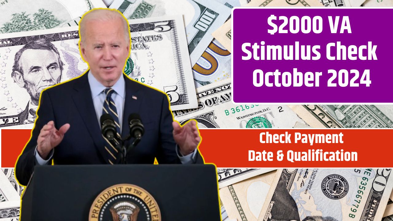 $2000 VA Stimulus Check October 2024