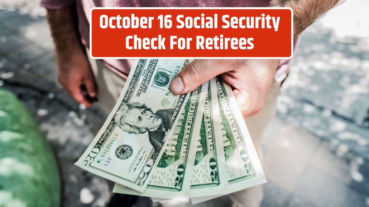 October 16 Social Security Check For Retirees