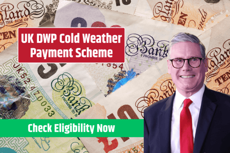 UK DWP Cold Weather Payment Scheme 2025 Check Eligibility according to